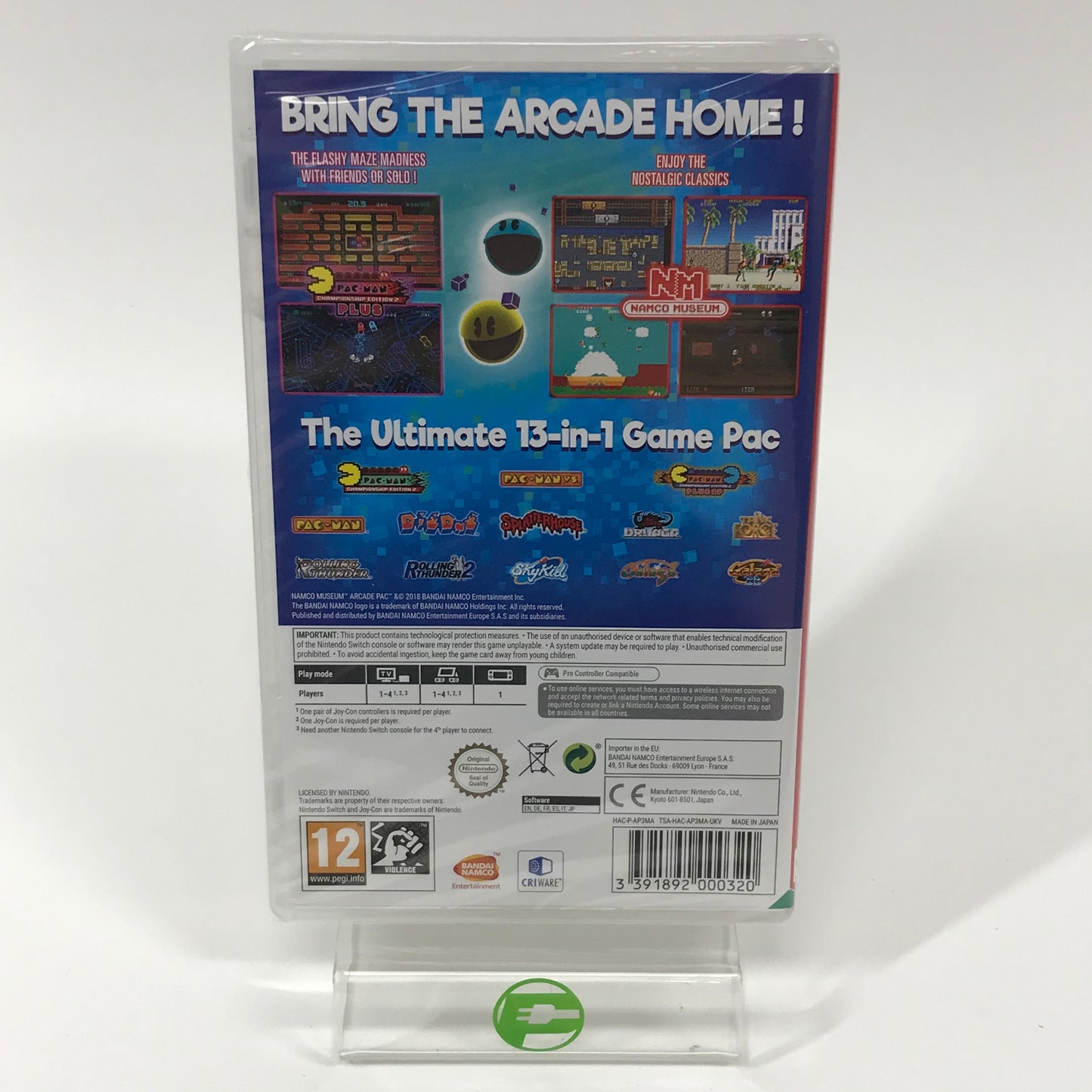 Namco Museum Arcade Pac (Nintendo Switch, 2018)