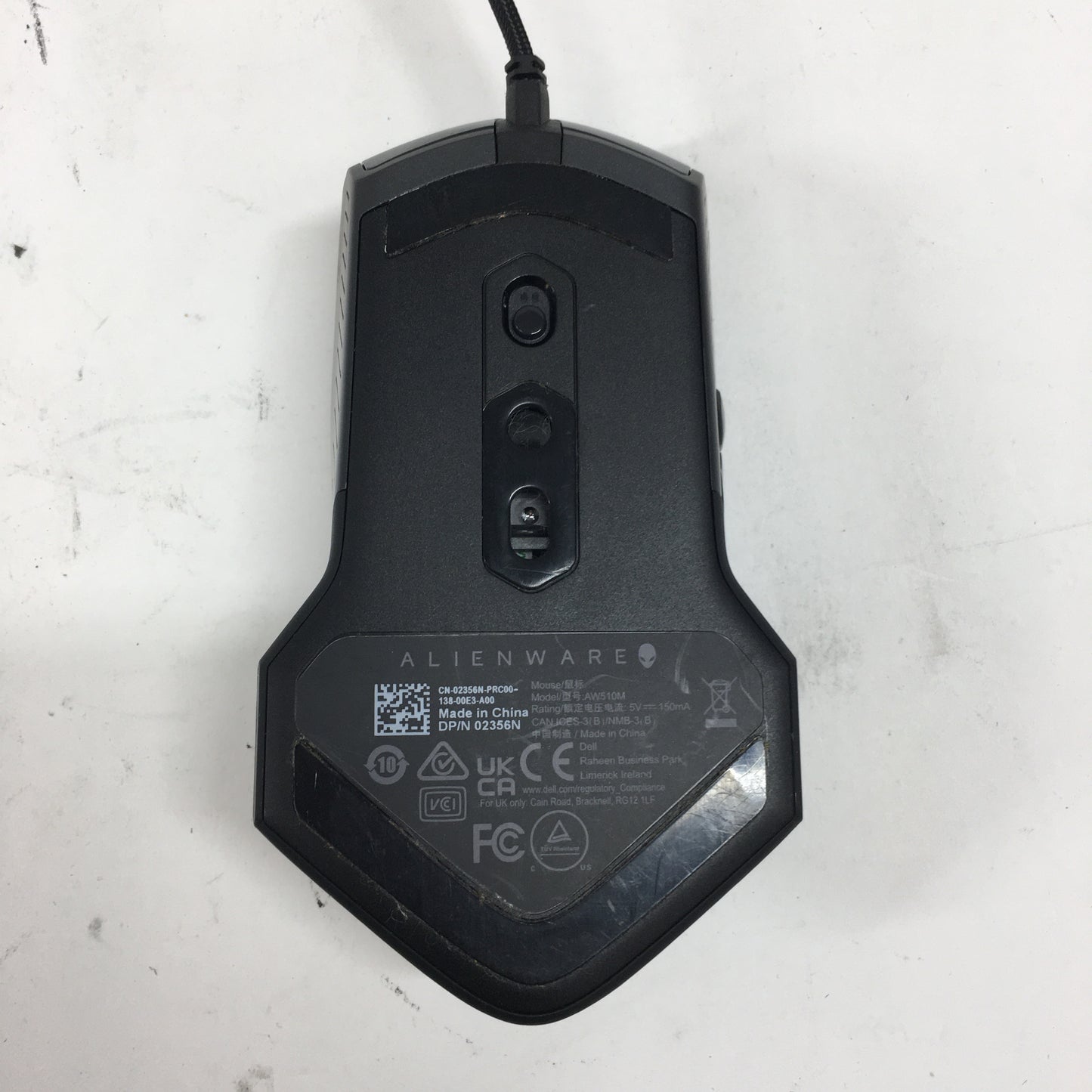Alienware AW510M Wired Optical Gaming Mouse 02356N