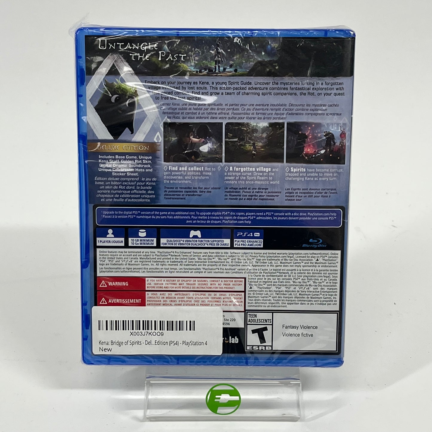 New Kena: Bridge of Spirits: Deluxe Edition (Sony PlayStation 4 PS4, 2021)