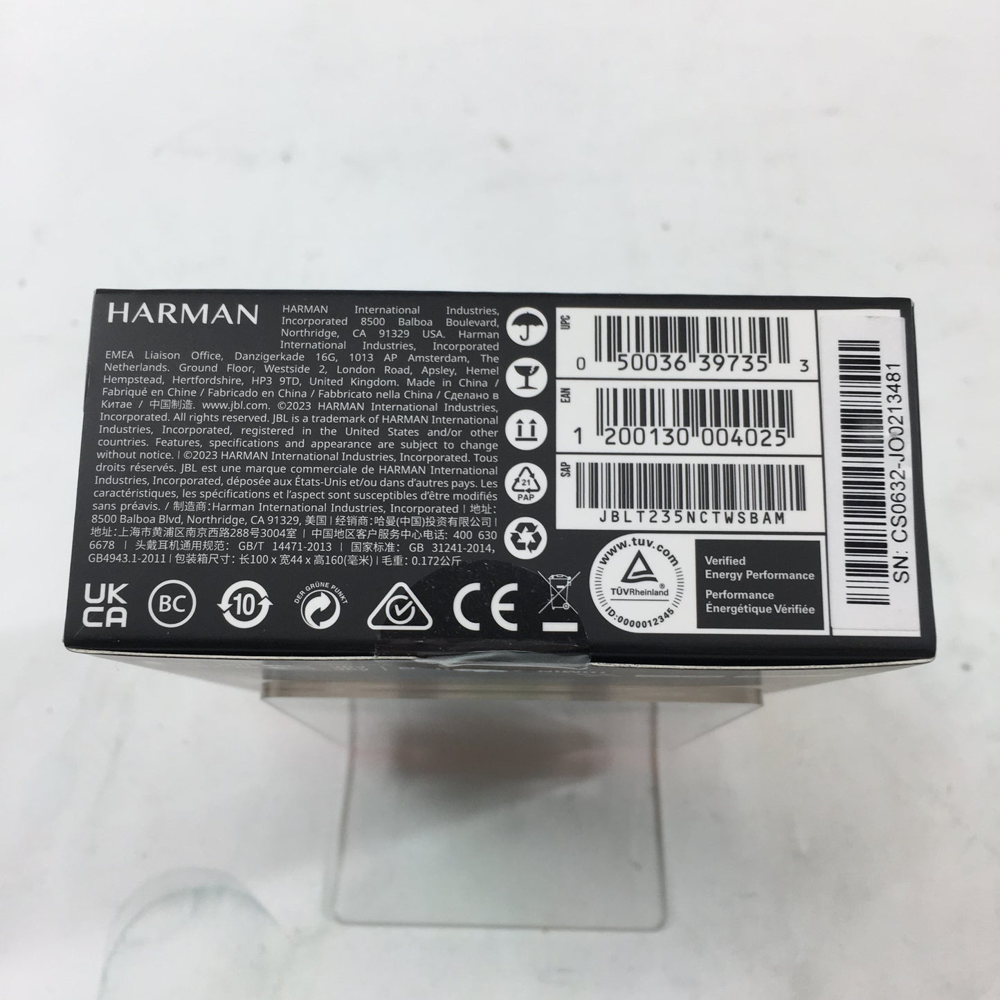 New JBL Tune 235NC Noise Cancelling Earbuds JBLT235NCTWSBAM