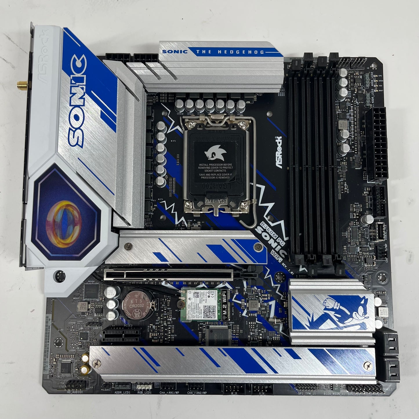 AsRock B760M PG SONIC WiFi LGA 1700 microATX Intel DDR5 Motherboard