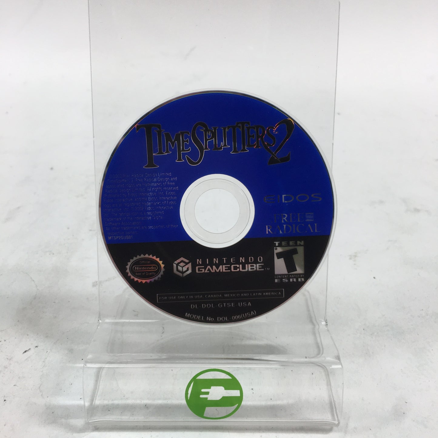 Time Splitters 2 (Nintendo GameCube, 2002) Disc Only