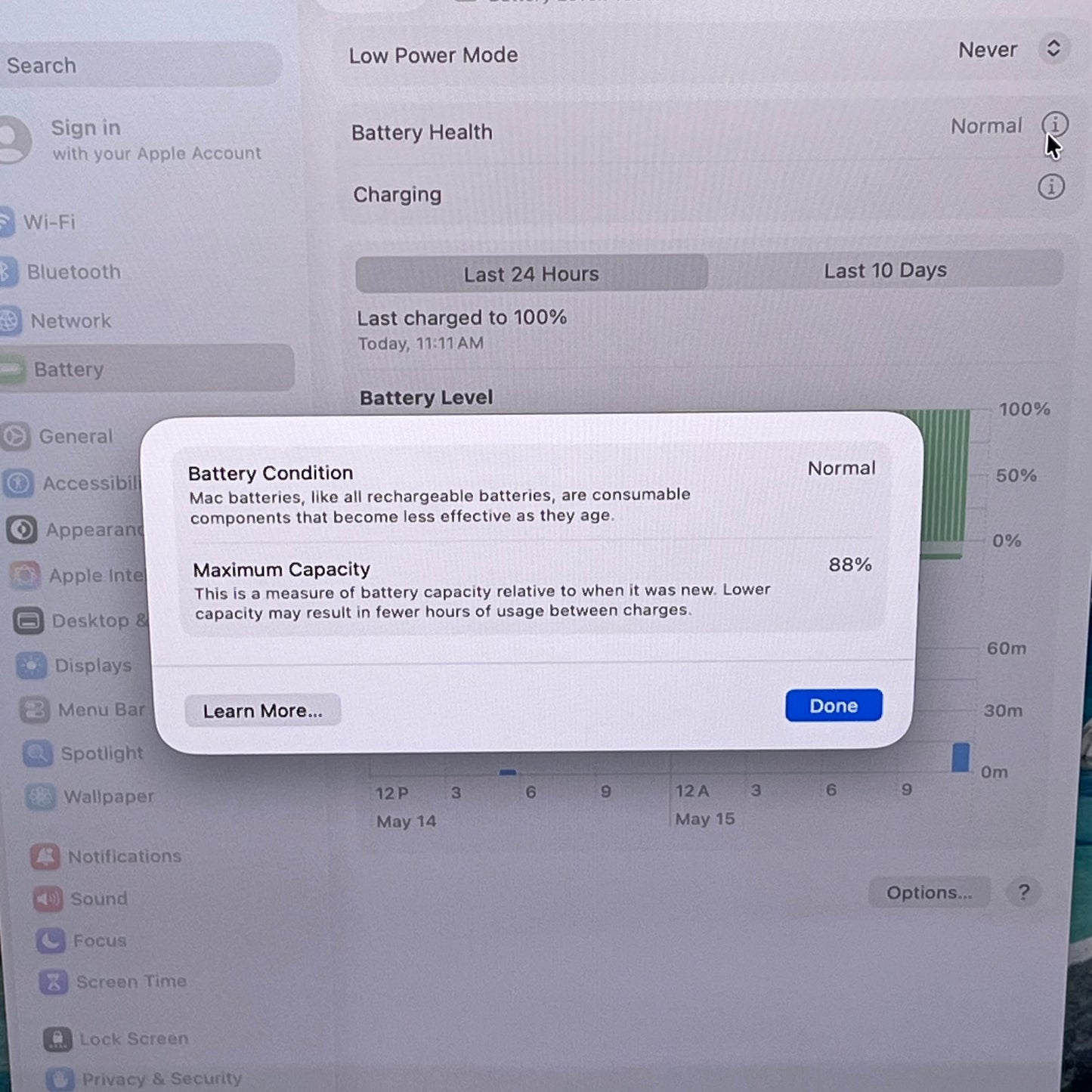 2024 Apple MacBook Air 13.6" M3 10C GPU 4.0GHz 16GB RAM 512GB SSD MXCV3LL/A