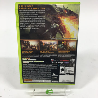 Witcher 2: Assassins of Kings: Enhanced Edition (Microsoft Xbox 360, 2012)