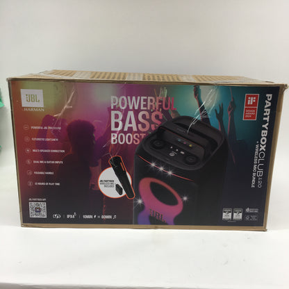 JBL PARTYBOX 120 Portable Bluetooth Party Speaker Black JBLPB120W1WLMICAM