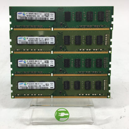 Samsung RAM 16GB (4×4GB) RAM DDR3 PC3-10600U M378B5273DH0-CH9
