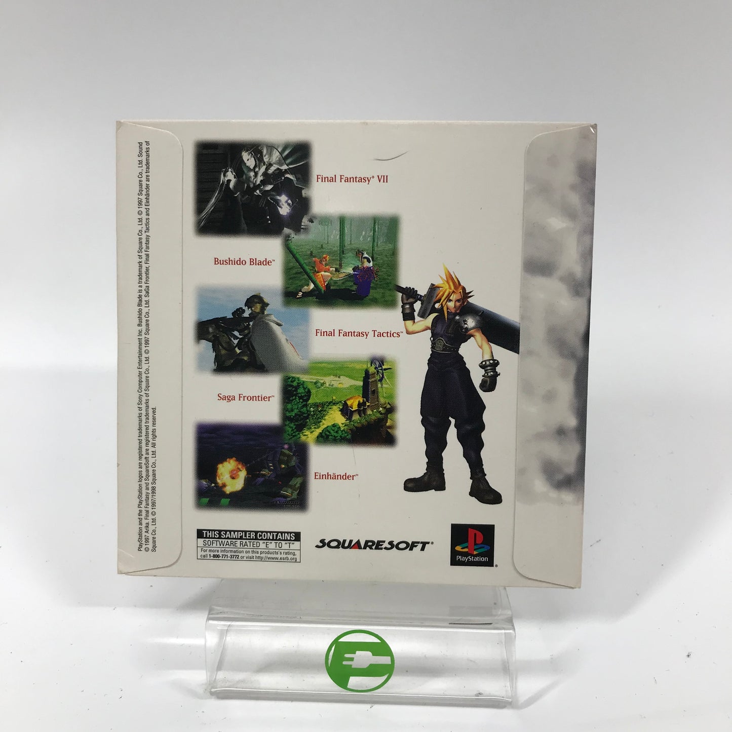 Squaresoft on Playstation 1998 Collector's CD Vol. 1 (Sony PlayStation 1)