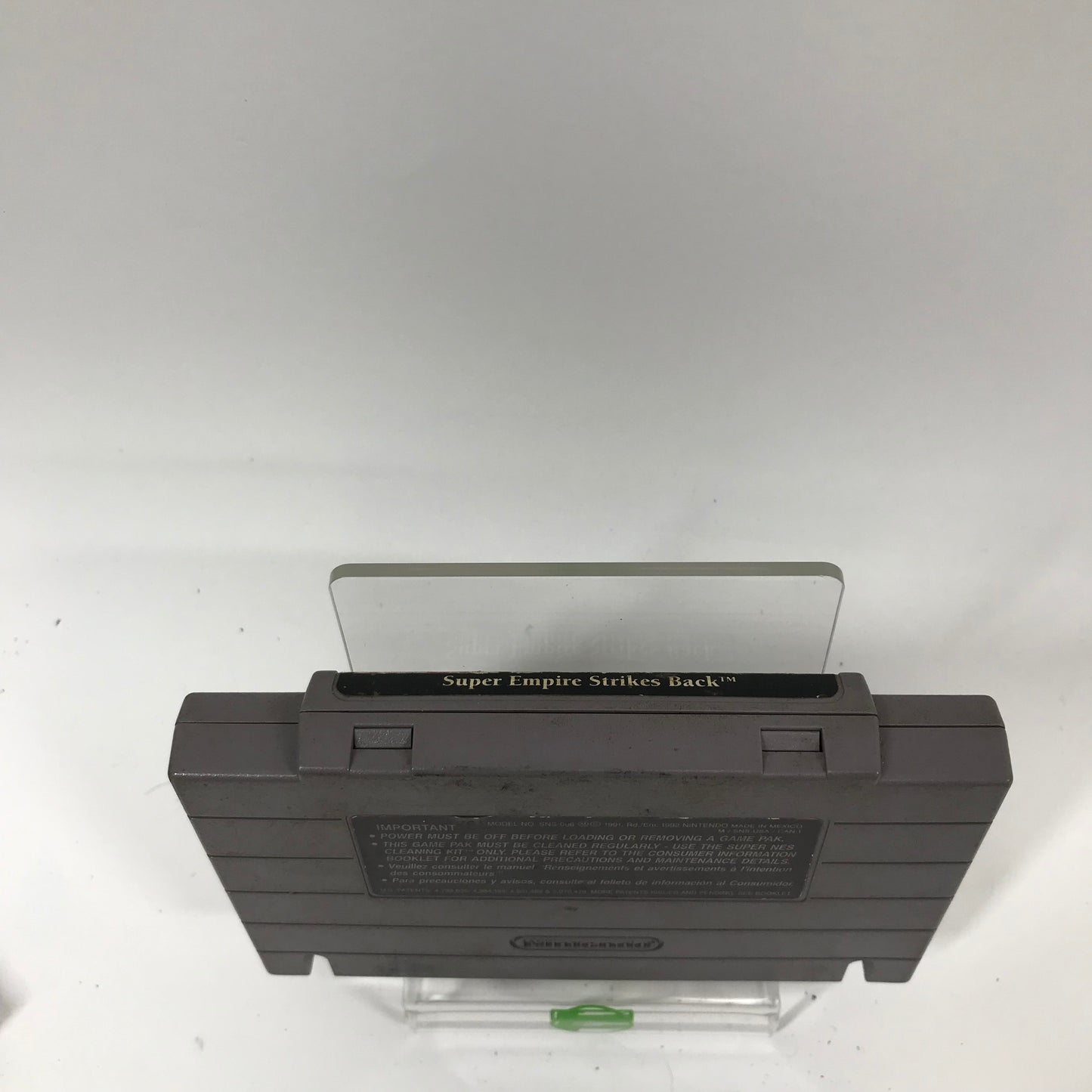 Super Star Wars Empire Strikes Back (Super Nintendo SNES, 1993)