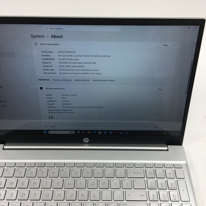 HP Pavilion 15-EG0167ST 15.6" i7-1165G7 2.8GHz 12GB RAM 512GB SSD