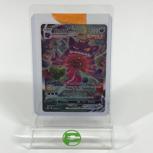 Pokémon TCG Fusion Strike Gengar VMAX 271/264 Holo English