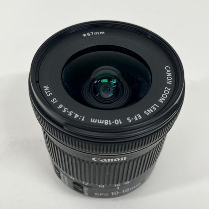 Canon EF-S 10-18mm f/4.5-5.6 IS STM