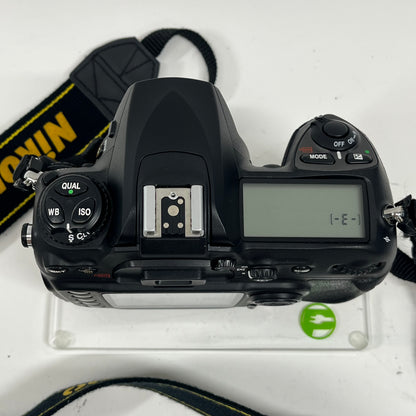 Nikon D200 10.2MP Digital SLR DSLR Camera 100,000 Shutter Count