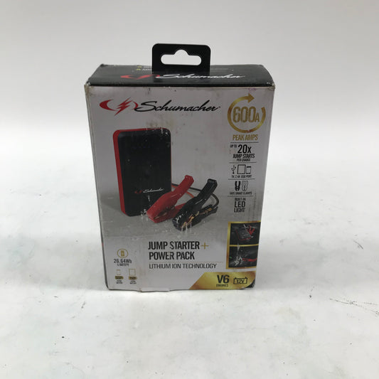 Schumacher Jump Starter + Power Pack Portable Jump Starter SL1312 REV P-S4