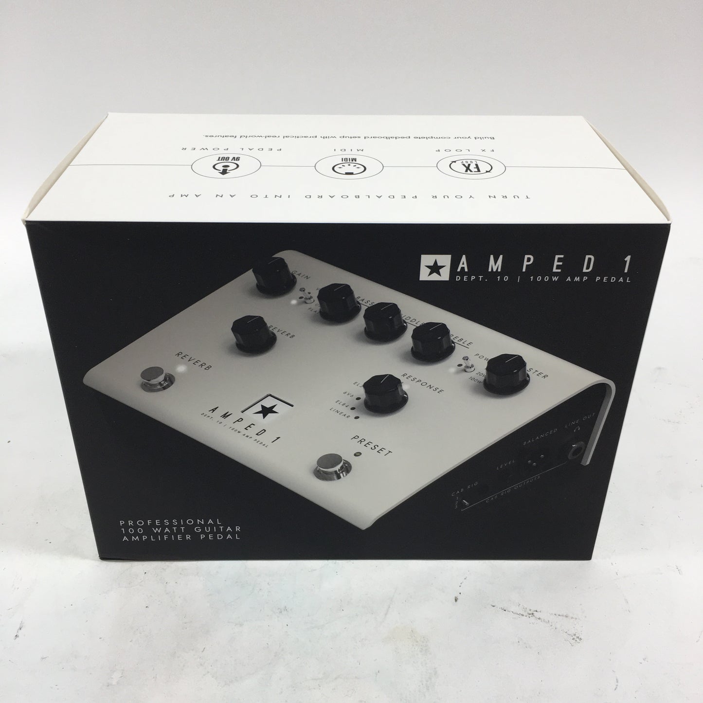 Blackstar AMPED 1 100W 8 ohm 1 Channel Sound Amplifier AMPG1US1BLK