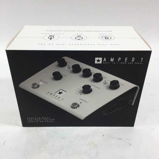 Blackstar AMPED 1 100W 8 ohm 1 Channel Sound Amplifier AMPG1US1BLK