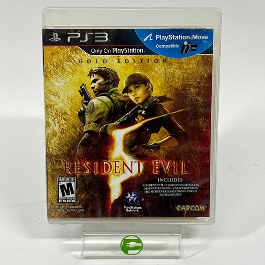 Resident Evil 5 [Gold Edition] (Sony PlayStation 3 PS3, 2010)