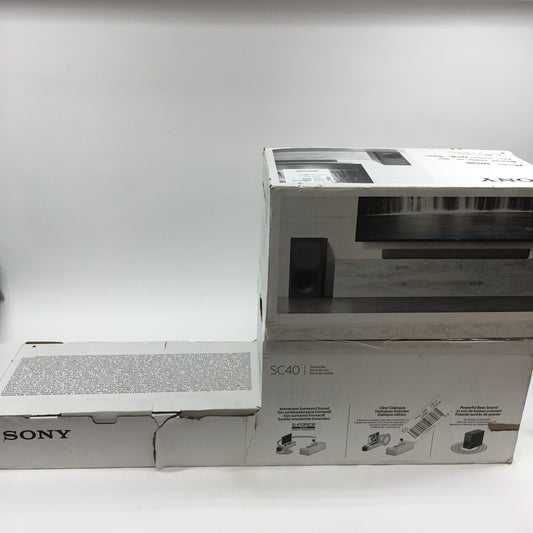 Sony SC40 2.1-channel soundbar system Black HT-SC40