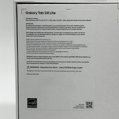 New WiFi Only Samsung Galaxy Tab S10 Lite 10.9" 256GB Gray SM-X400