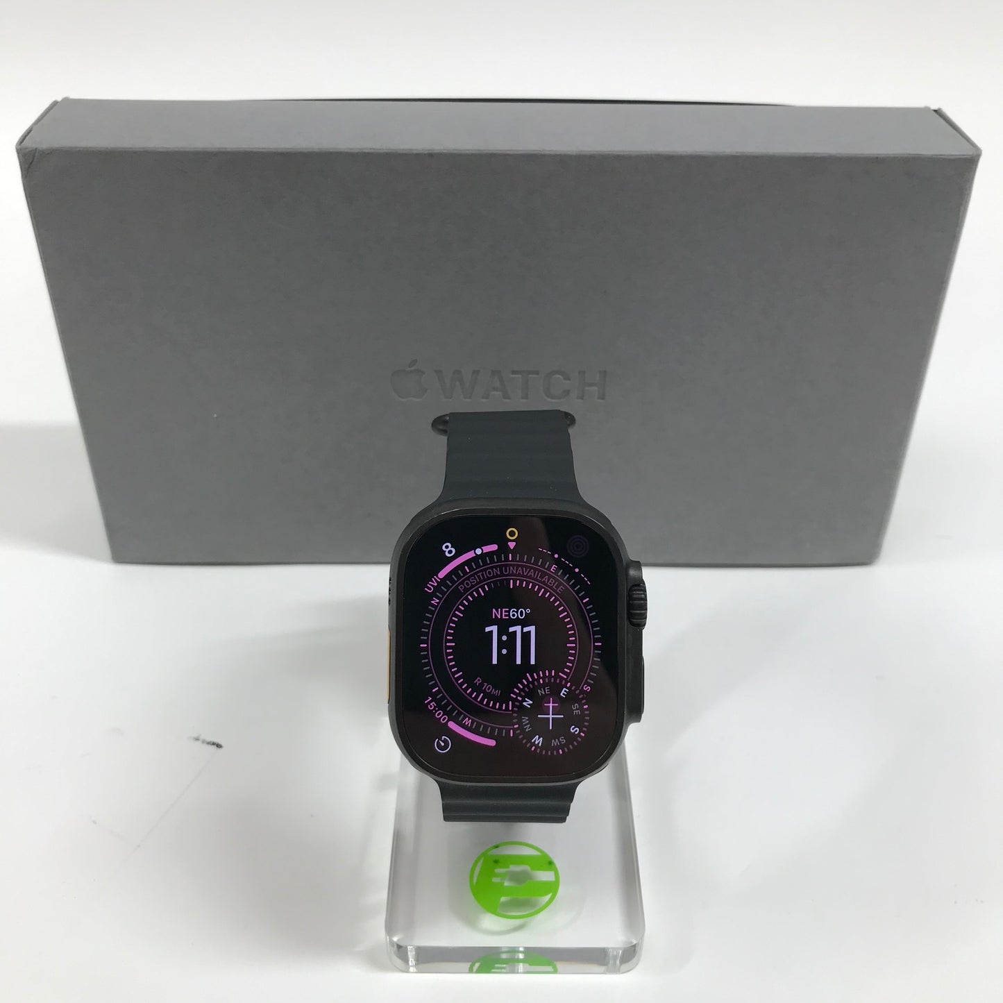 Unlocked Apple Watch Ultra 3 49MM Black Titanium Black Ocean Band MF0J4LW/A