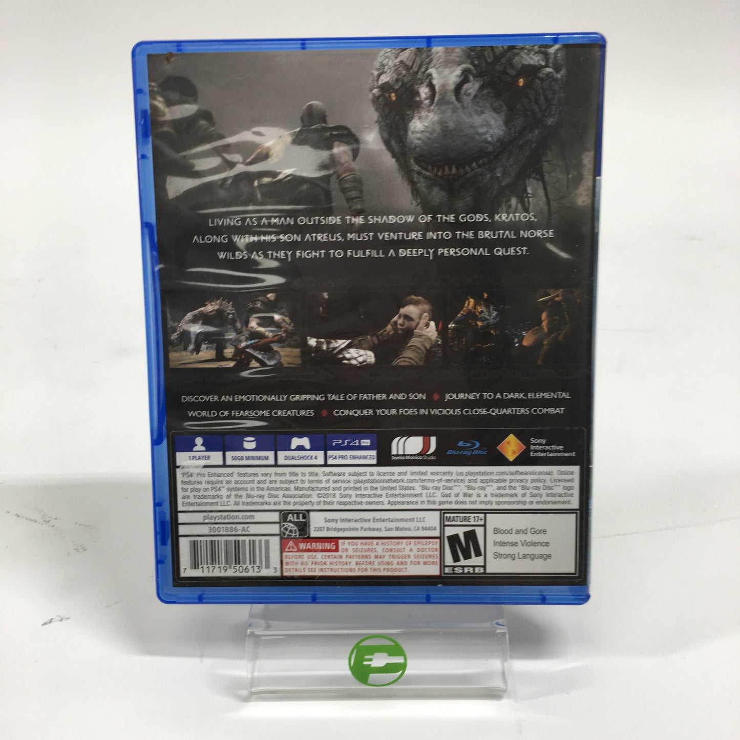 God of War (Sony PlayStation 4 PS4, 2018)