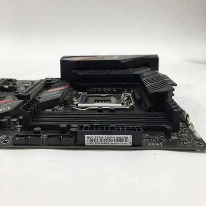 Asus ROG STRIX Z490-H Gaming LGA 1200 ATX READ Intel DDR4 Motherboard