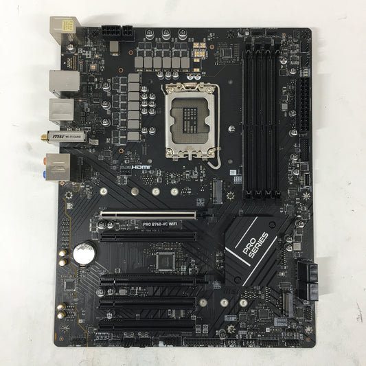 MSi Pro B760-VC WiFi LGA 1700 ATX Intel DDR5 Motherboard