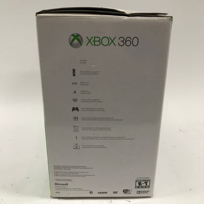 New Microsoft Xbox 360 E 4GB Console Gaming System Black 1538
