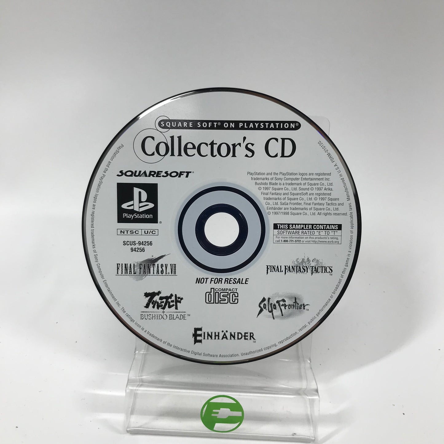 Squaresoft on Playstation 1998 Collector's CD Vol. 1 (Sony PlayStation 1)