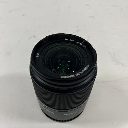 Sony DT 3.5-5.6/18-70 A-Mount APS-C SAL1870 Auto & Manual Lens, Zoom Lens