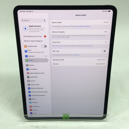 WiFi Only Apple iPad Pro 13" M5 256GB Space Black MDYJ4LL/A