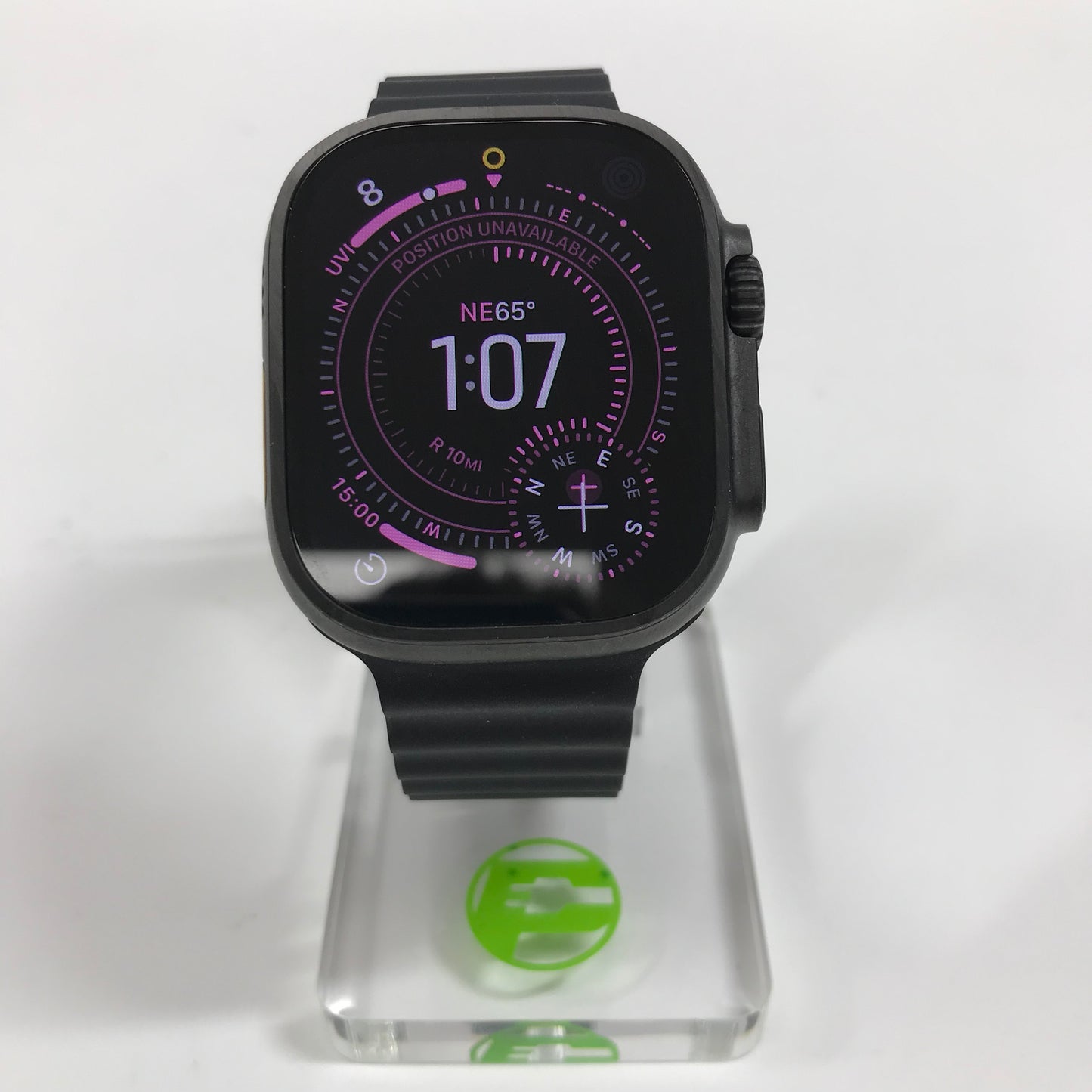Unlocked Apple Watch Ultra 3 49MM Black Titanium Black Ocean Band MF0J4LW/A
