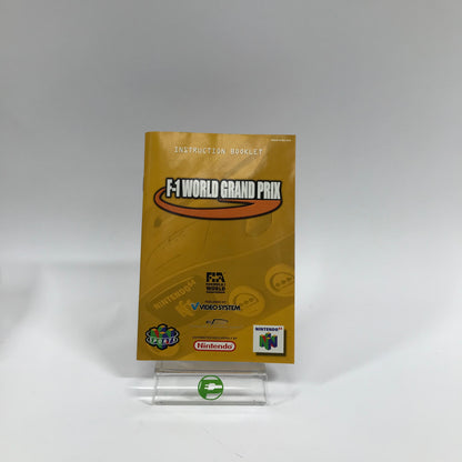 F1 World Grand Prix (Nintendo 64 N64, 1998)