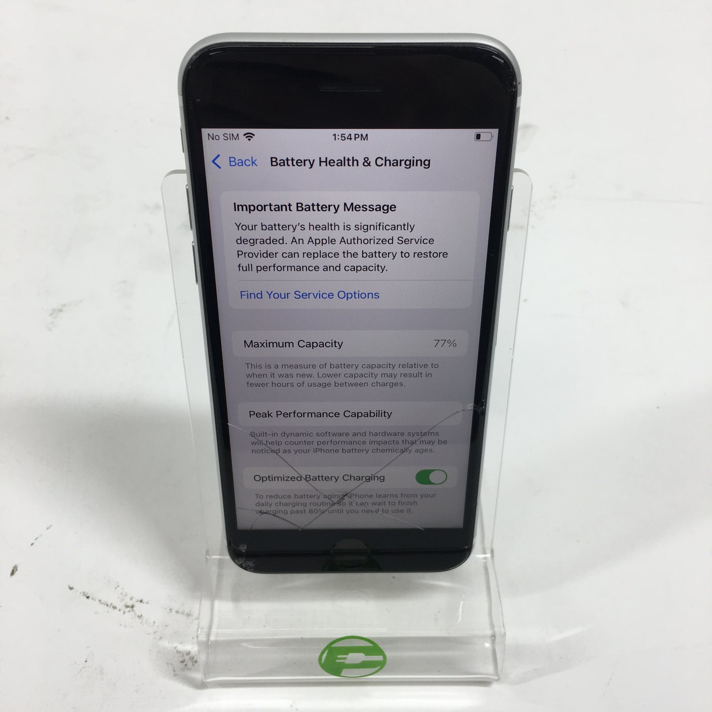 Unlocked Apple iPhone SE 64GB 18.0 White MHGQ3J/A