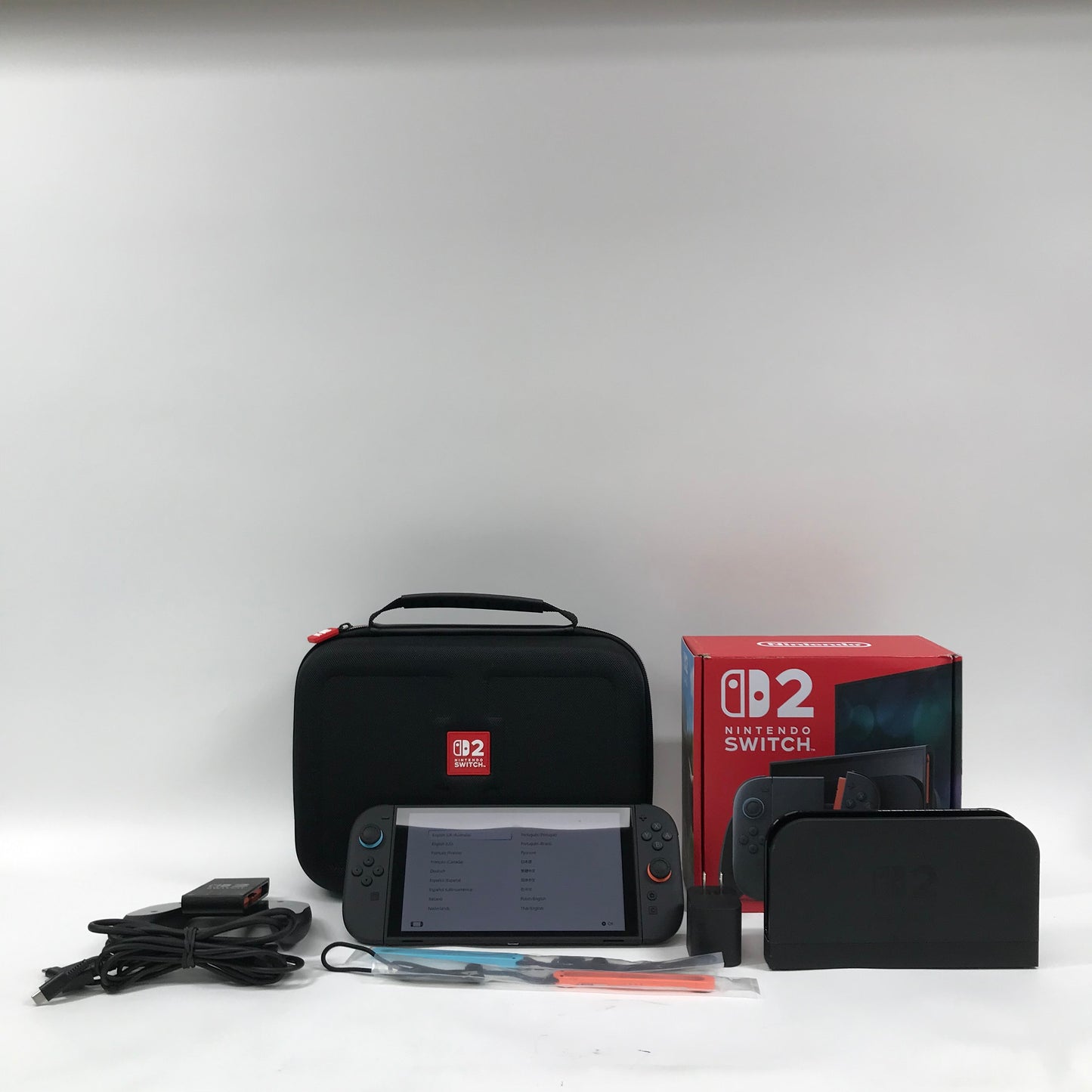 Nintendo Switch 2 BEE‑001 Multi Color With Nintendo Switch 2 Game Traveler Case