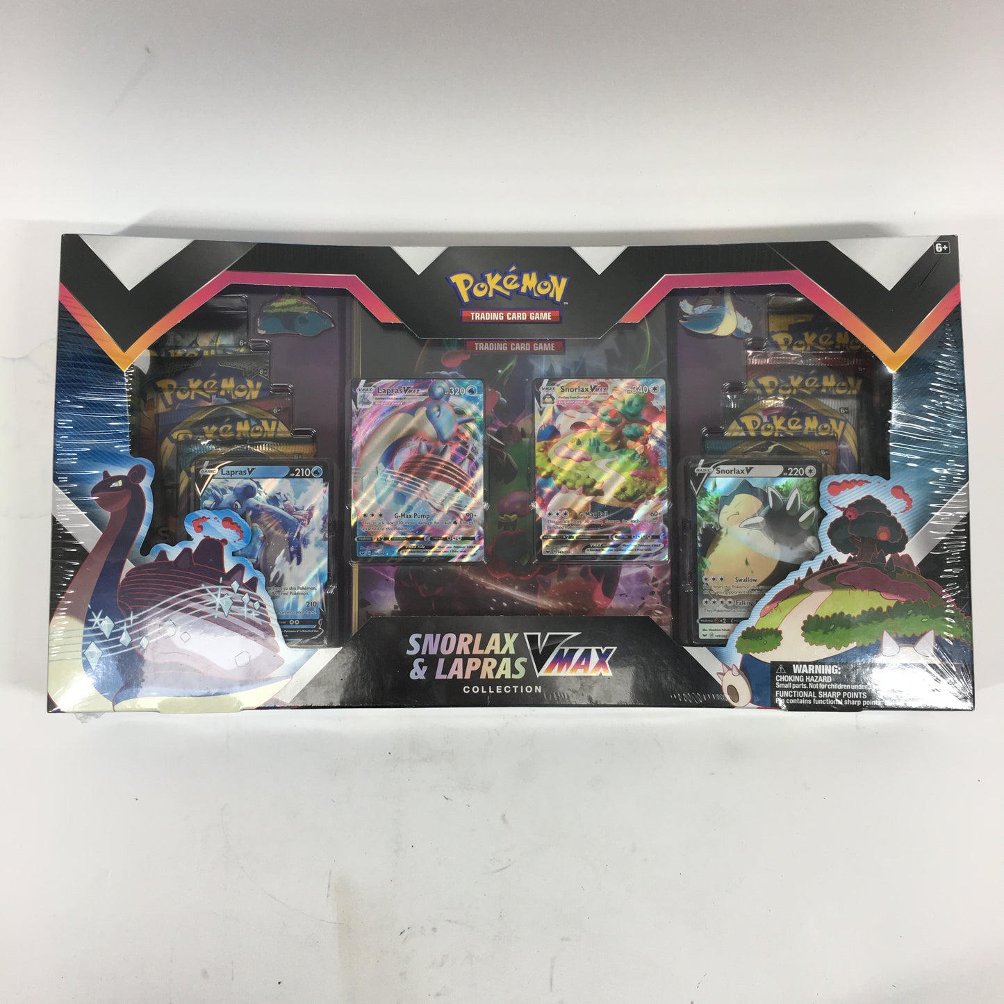 New Pokémon TCG Snorlax & Lapras VMAX Collection