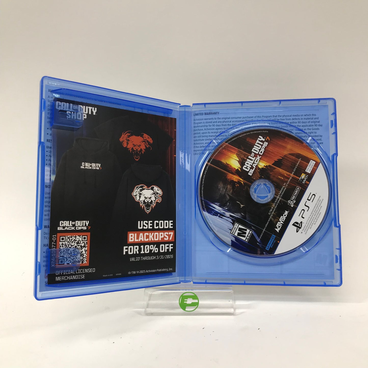 Call Of Duty: Black Ops 7 (Sony PlayStation 5 PS5, 2025)