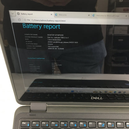 Dell Latitude 3190 11.6" Pentium Silver N5030 1.5GHz 4GB RAM 512GB SSD
