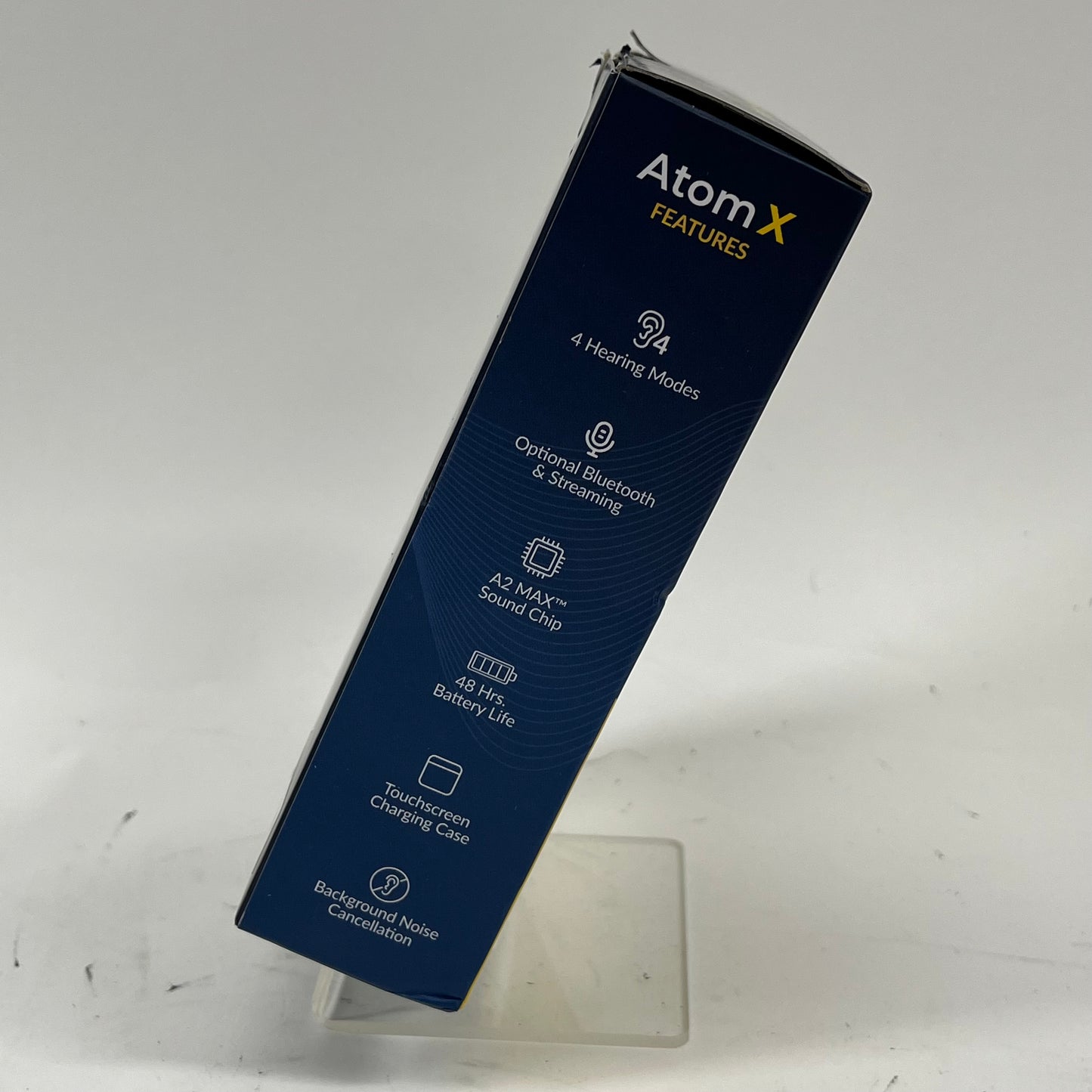 New Audien Hearing Atom X Hearing Aid ATOMX