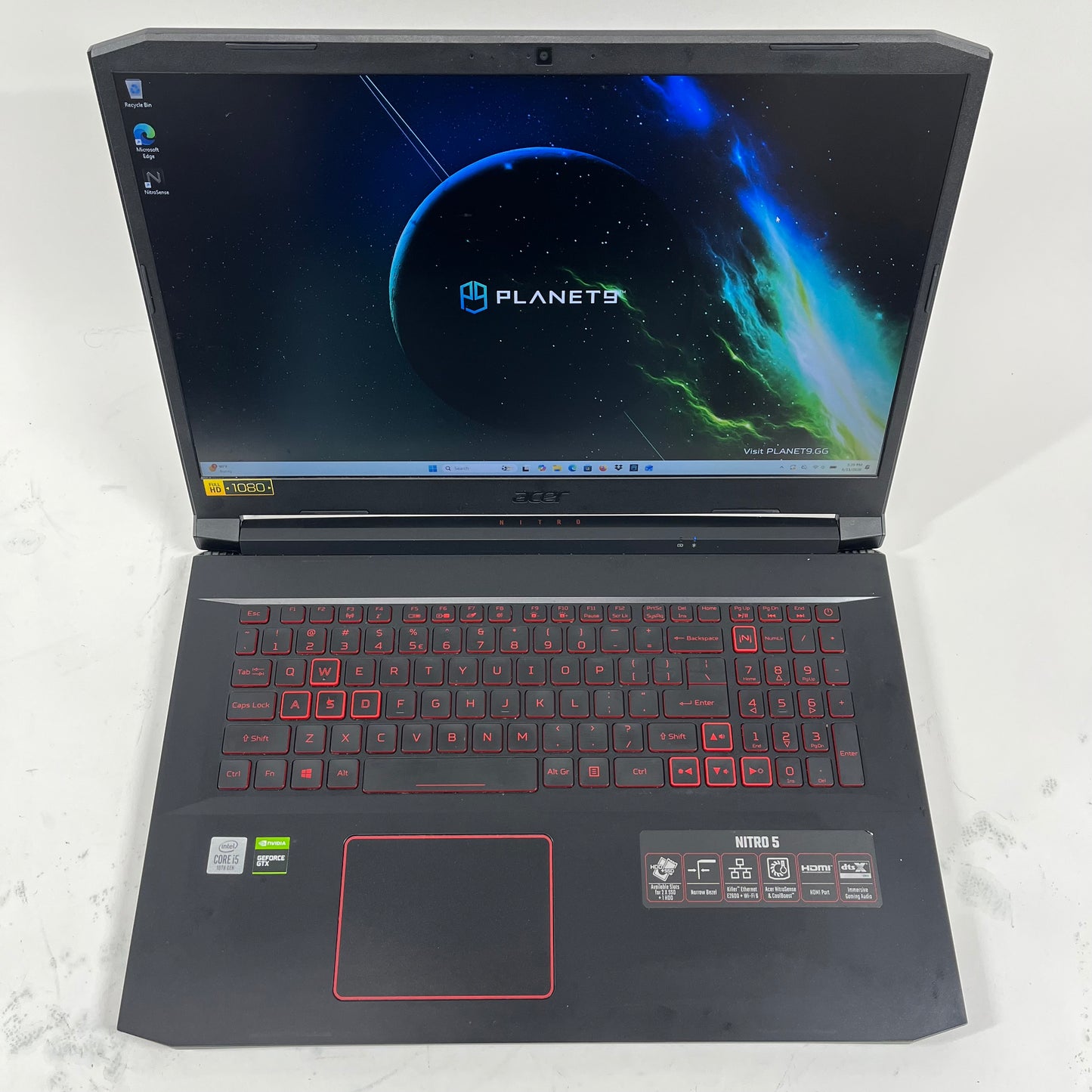 Acer Nitro 5 AN517-52 17.3" i5-10300H 2.5GHz 8GB RAM 512GB SSD GTX 1650 Ti