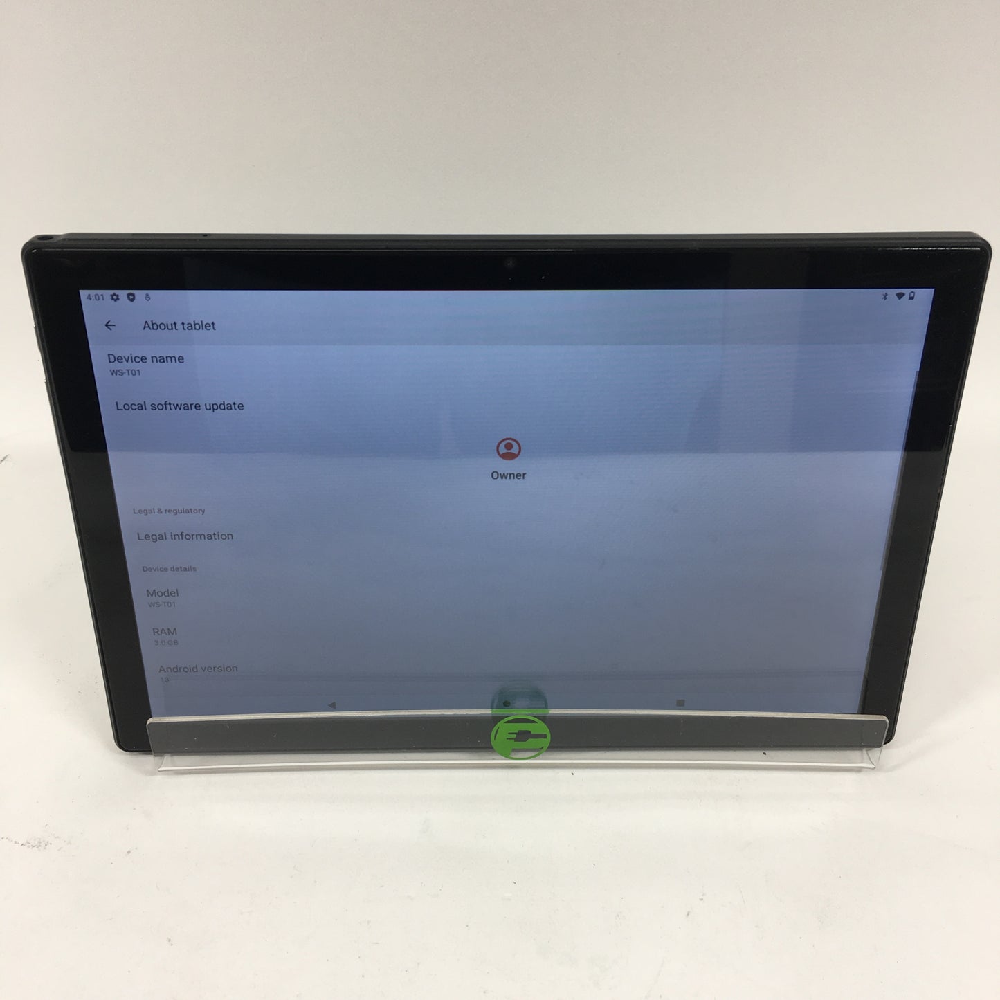 WiFi Only WS T01 32GB Black WS-T01