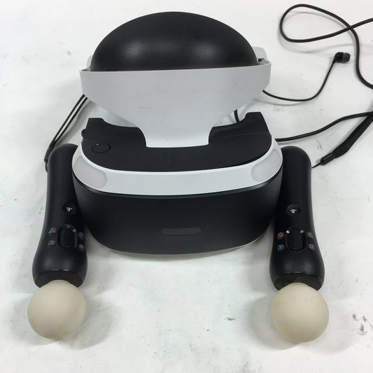 Sony PlayStation 4 PS4 Virtual Reality VR Headset White/Black CUH-ZVR1 READ