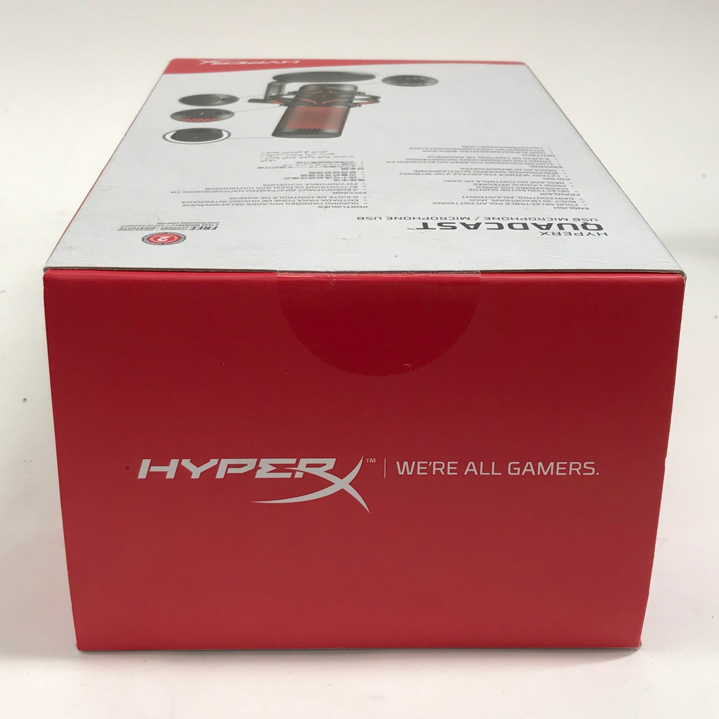 New HyperX Quadcast 20Hz - 20kHz USB Microphone HX-MICQC-BK
