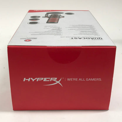 New HyperX Quadcast 20Hz - 20kHz USB Microphone HX-MICQC-BK