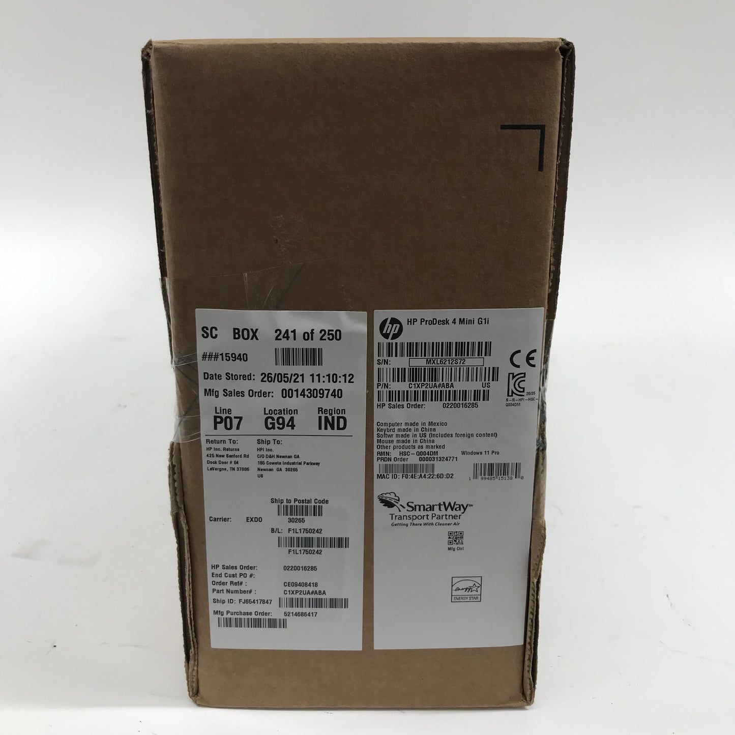 New HP ProDesk 4 Mini G1i C1XP2UA#ABA Core Ultra 5 235T 2.20GHz 16GB 256GB SSD