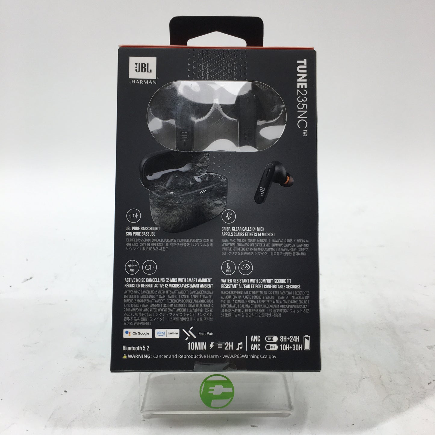 New JBL Tune 235NC Noise Cancelling Earbuds JBLT235NCTWSBAM