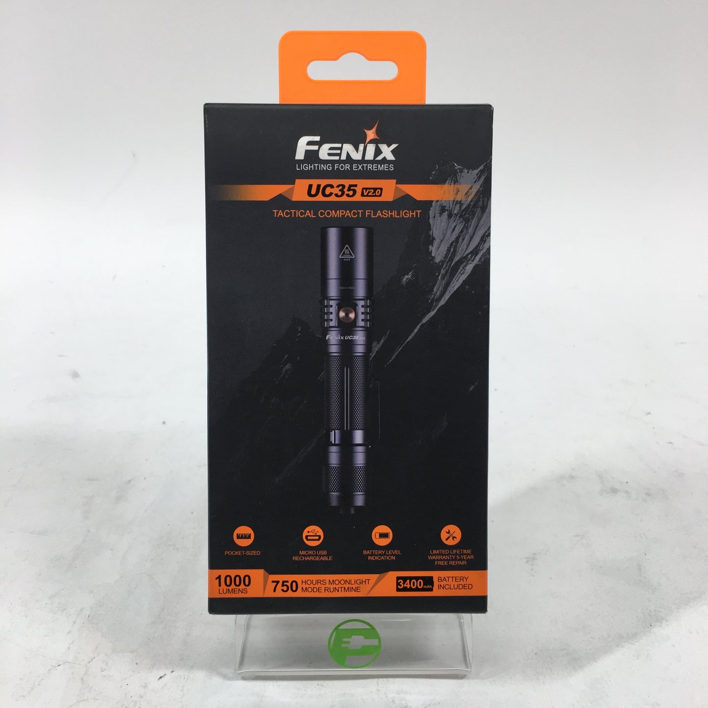 New Fenix UC35 V2.0 3.6V Tactical Compact Flashlight