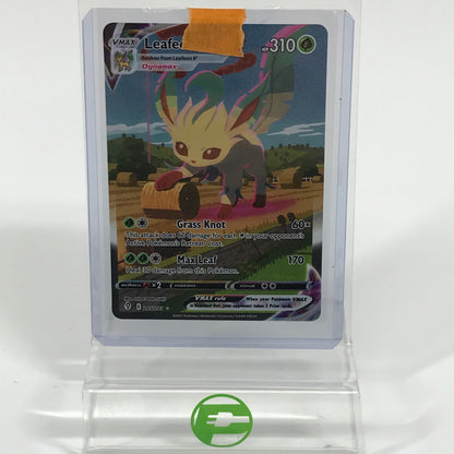 Pokémon TCG Evolving Skies Leafeon VMAX 205/203 Holo Textured English