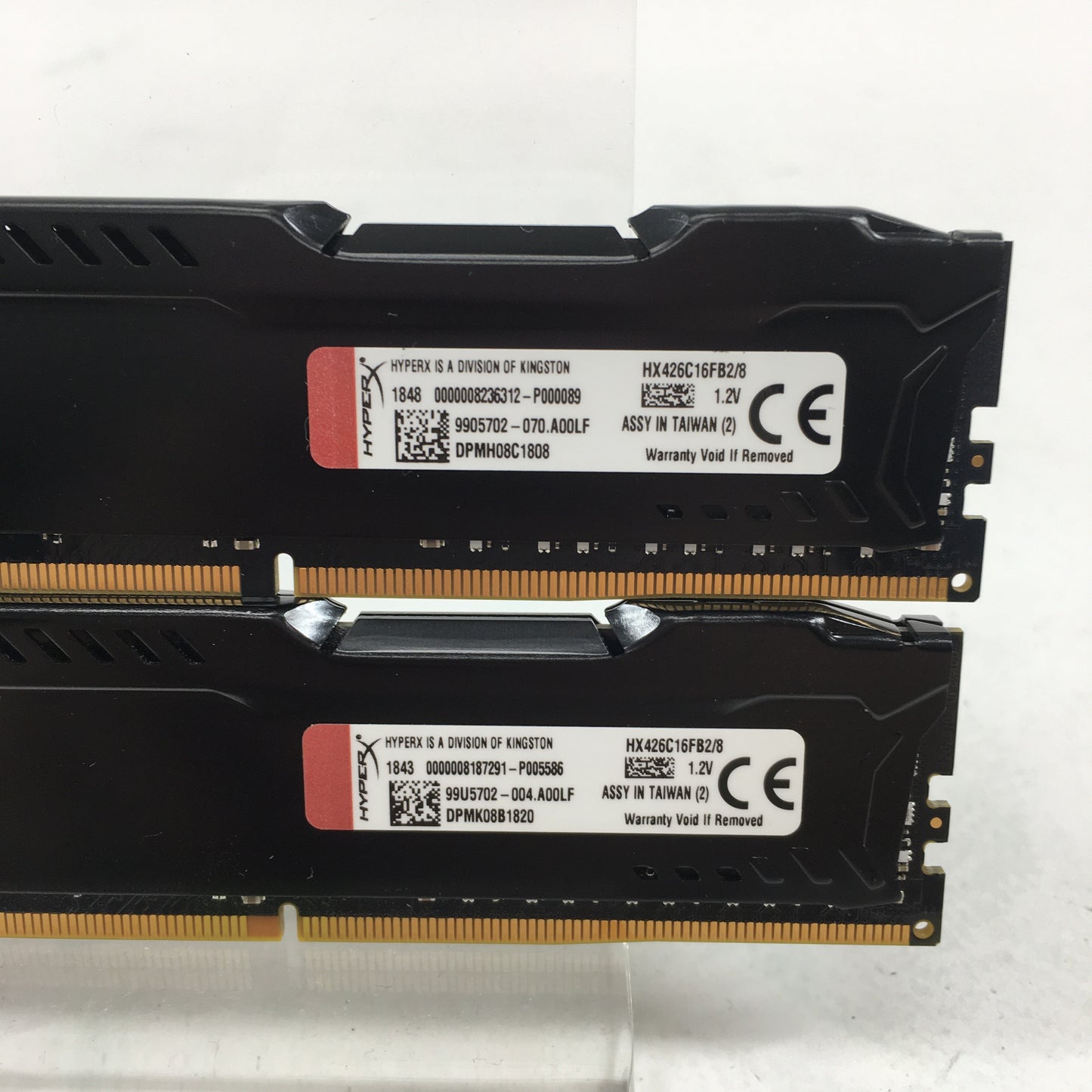 Kingston HyperX Fury 16GB (2x8GB) RAM DDR4 2666MHz HX426C16FB2/8