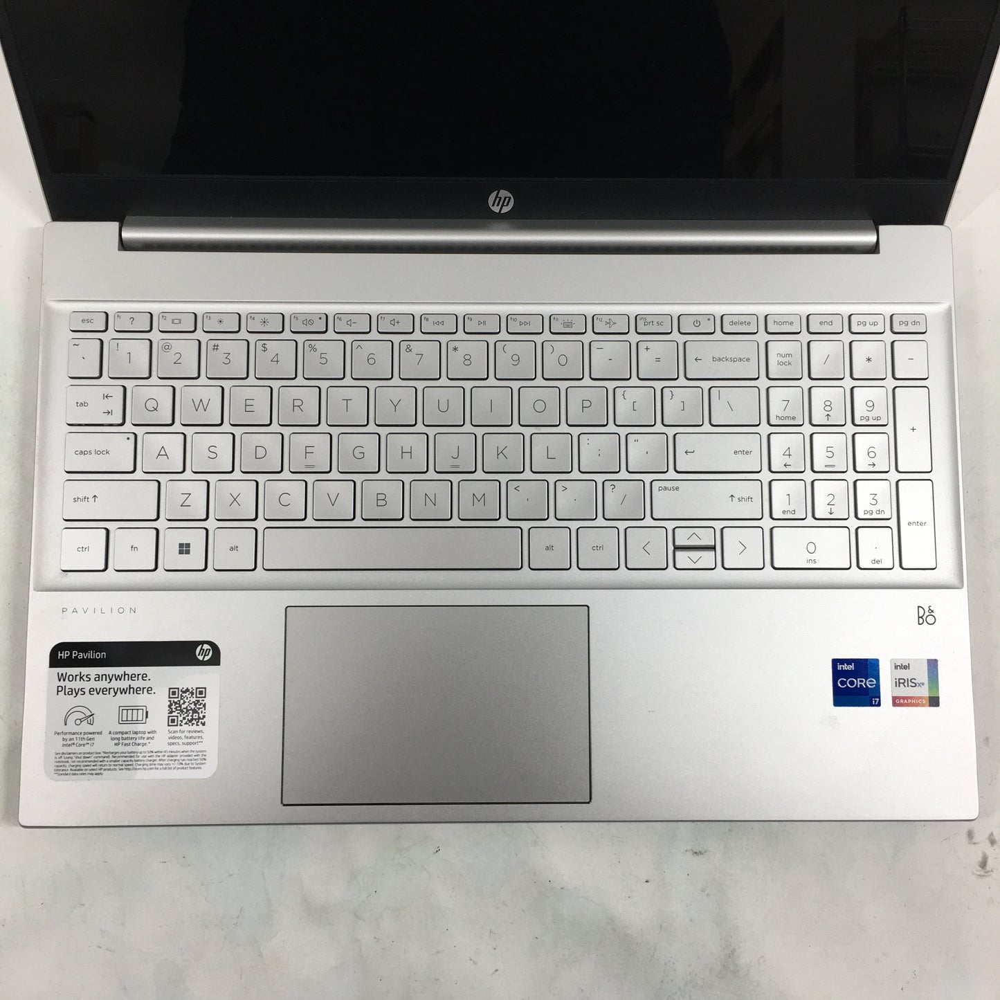 HP Pavilion 15-EG0167ST 15.6" i7-1165G7 2.8GHz 12GB RAM 512GB SSD