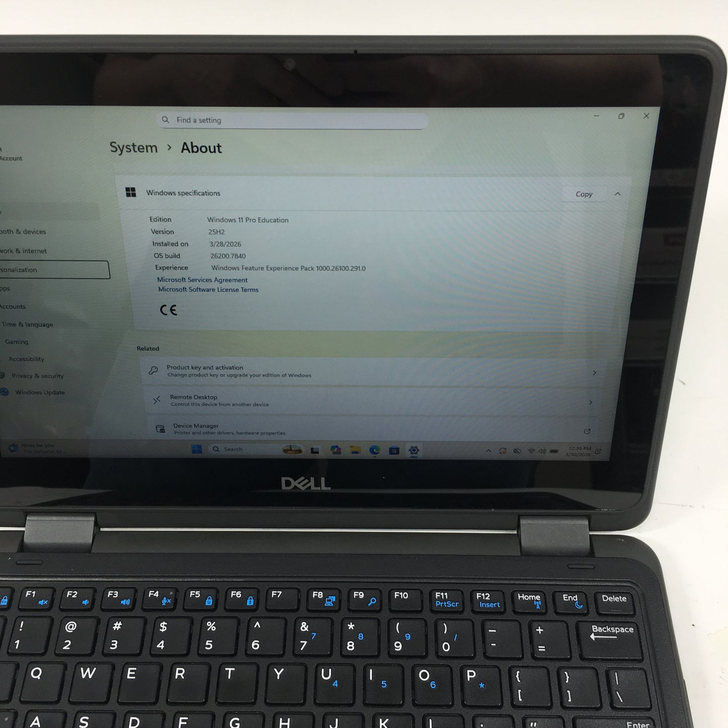 Dell Latitude 3190 11.6" Pentium Silver N5030 1.5GHz 4GB RAM 512GB SSD